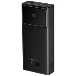 Batteria Esterna Baseus Star Lord, 30000mAh, 22.5W, QC + PD, 1 x USB-C - 2 x USB-A, Nera PPXJ080101