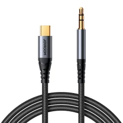 Cavo Audio USB-C - 3.5mm Joyroom SY-A07, 1.2m, Nero