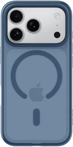 Custodia MagSafe per Apple iPhone 17 Pro, Belkin, SheerForce Grip, Blu Navy MSA035hqNY