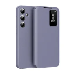 Custodia per Samsung Galaxy S26 FE, Techsuit, SmartView, Viola