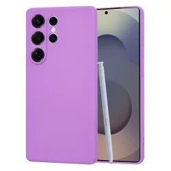 Custodia per Samsung Galaxy S25 Ultra S938, Techsuit, SoftFlex, Viola