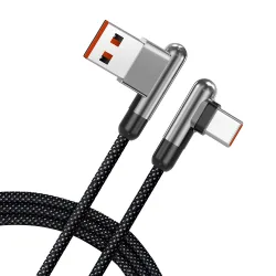 Cavo Dati e Ricarica USB-A - USB-C Lito LD13C, 18W, 1m, Nero