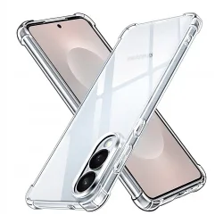 Custodia per Samsung Galaxy S25 Edge S937, Techsuit, Shockproof Clear, Trasparente