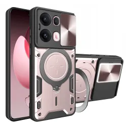 Custodia per Oppo Reno13 Pro, Techsuit, CamGuard Pro, Rosa Dorato