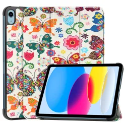 Custodia per Apple iPad (2025) / (2022), Techsuit, FoldPro Butterfly, Multicolore