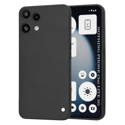 Custodia per Nothing Phone (3a) Lite, Techsuit, SoftFlex, Nera