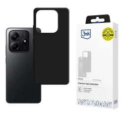 Custodia per Xiaomi Redmi Note 14 4G (Standard), 3MK, Nera Opaca