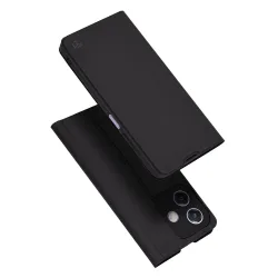 Custodia per Oppo A3 4G / A3, Techsuit, Magskin Book, Nera