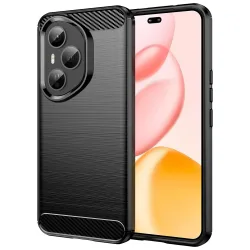 Custodia per Honor 400 Pro, Techsuit, Carbonio, Nera