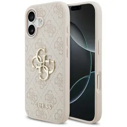 Custodia per Apple iPhone 17, Guess, 4G Big Logo, Rosa