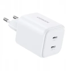 Caricatore da rete UGREEN X526 (65154), 45W, 3A, 2 x USB-C, Bianco