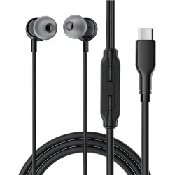 Handsfree USB-C Acefast L8, Nero