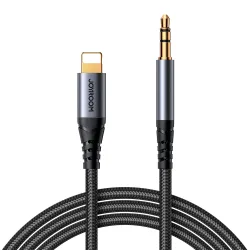 Cavo Audio Lightning - 3.5mm Joyroom SY-A06, 1.2m, Nero
