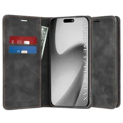 Custodia per Apple iPhone 17 Pro Max, Techsuit, Confy, Nera