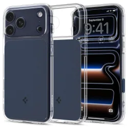 Custodia MagSafe per Apple iPhone 17 Pro Max, Spigen, Ultra Hybrid T, Blu Opaco ACS10473