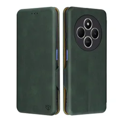 Custodia per Xiaomi Poco C75 / Redmi 14C, Techsuit, Safe Wallet Plus, Verde