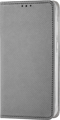 Custodia per Samsung Galaxy J3 (2017) J330, OEM, Smart Magnet, Grigio