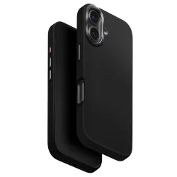 Custodia per Apple iPhone 17, UNIQ, Lyden Leatherette, Nera