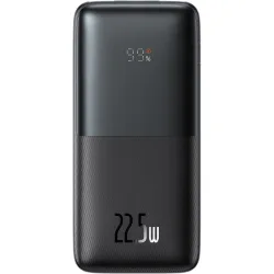 Batteria Esterna Baseus Bipow Pro, 10000mAh, 22.5W, QC + PD, 1 x USB-C - 2 x USB-A, Nera PPBD040001