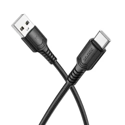 Cavo Dati e Ricarica USB-A - USB-C Borofone BX116 Certain, 18W, 1m, Nero
