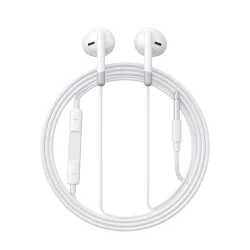 Handsfree 3.5mm Joyroom JR-EW01, Bianco