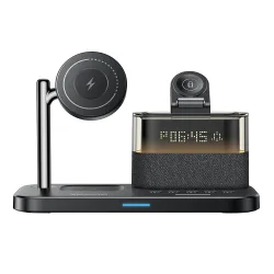 Caricabatterie Wireless Yesido DS37 Display 3in1, 25W, 1.67A, Nero