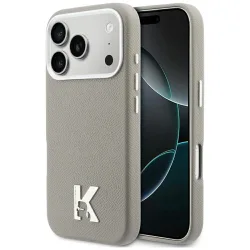 Custodia MagSafe per Apple iPhone 17 Pro, Karl Lagerfeld, Karl Head Logo, Grigio
