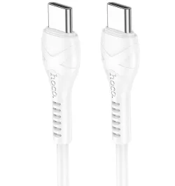 Cavo Dati e Ricarica USB-C - USB-C HOCO X37, 60W, 1m, Bianco
