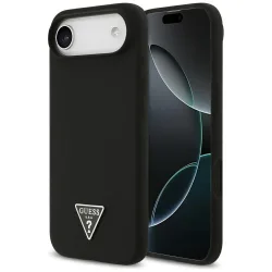 Custodia MagSafe per Apple iPhone 17 Air, Guess, Logo Triangolo, Nera