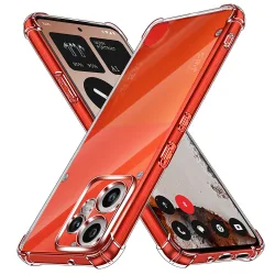 Custodia per Nothing CMF Phone 2 Pro, Techsuit, Shockproof Clear, Trasparente