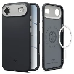 Custodia MagSafe per Apple iPhone 17 Air, Spigen, Caseology Nano Pop, Nera ACS10301