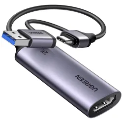 Adattatore Audio e Video USB-A / USB-C - HDMI UGREEN CM629 (15389), Grigio