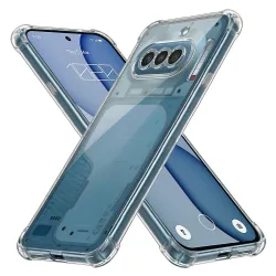 Custodia per Nothing Phone (4a), Techsuit, Shockproof Clear, Trasparente