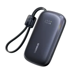 Batteria Esterna Baseus EnerFill FC21 QPow 3 Ultra, 10000mAh, 22.5W, QC + PD, 1 x USB-A - 1 x USB-C, Nera E0027L00