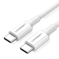 Cavo Dati e Ricarica USB-C - USB-C UGREEN US264, 60W, 1.5m, Bianco