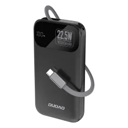 Batteria Esterna Dudao K31, 10000mAh, 22.5W, PD, 2 x USB-C, Nera