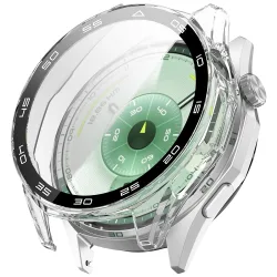 Custodia Techsuit Defense360 Pro Bezel per Huawei Watch GT 6 46mm, Trasparente