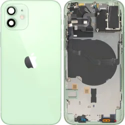 Cover Batteria Apple iPhone 12, Con Scocca Centrale, Verde, Swap Premium