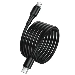 Cavo Dati e Ricarica USB-C - USB-C HOCO X120, 60W, 1m, Nero