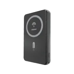 Batteria Esterna Wireless Dudao K14S, 5000mAh, 20W, QC + PD + FQI, 1 x QI - 1 x USB-A - 1 x USB-C, Nera