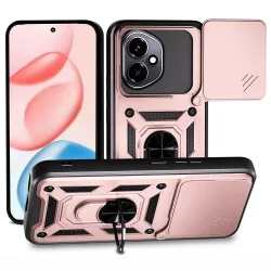 Custodia per Honor 400, Techsuit, CamShield, Rosa