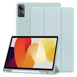 Custodia per Xiaomi Redmi Pad SE, Techsuit, Flex Trifold, Blu