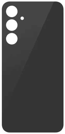 Copertura Batteria compatibile con Samsung Galaxy S23 FE S711, Nero
