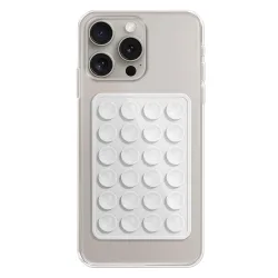 Supporto con Ventose Techsuit SW-PAD, Bianco