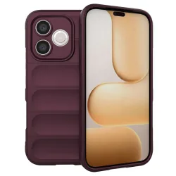 Custodia per Honor 600 Lite, Techsuit, Magic Shield, Vinaccia