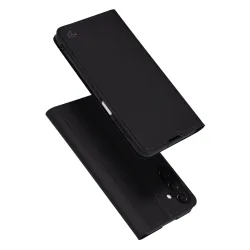 Custodia per Samsung Galaxy A16 5G A166 / A16 4G A165, Techsuit, Magskin Book, Nera