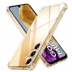 Custodia per Samsung Galaxy M15, Techsuit, Shockproof Clear, Trasparente