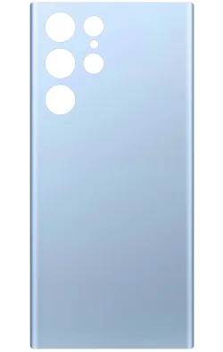 Copertura Batteria compatibile con Samsung Galaxy S22 Ultra 5G S908, Blu