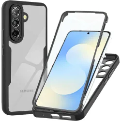Custodia per Samsung Galaxy A57 5G, Techsuit, ColorVerse 360, Nera