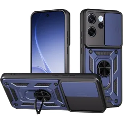 Custodia per Oppo Reno15 FS / Reno15 F, Techsuit, CamShield, Blu